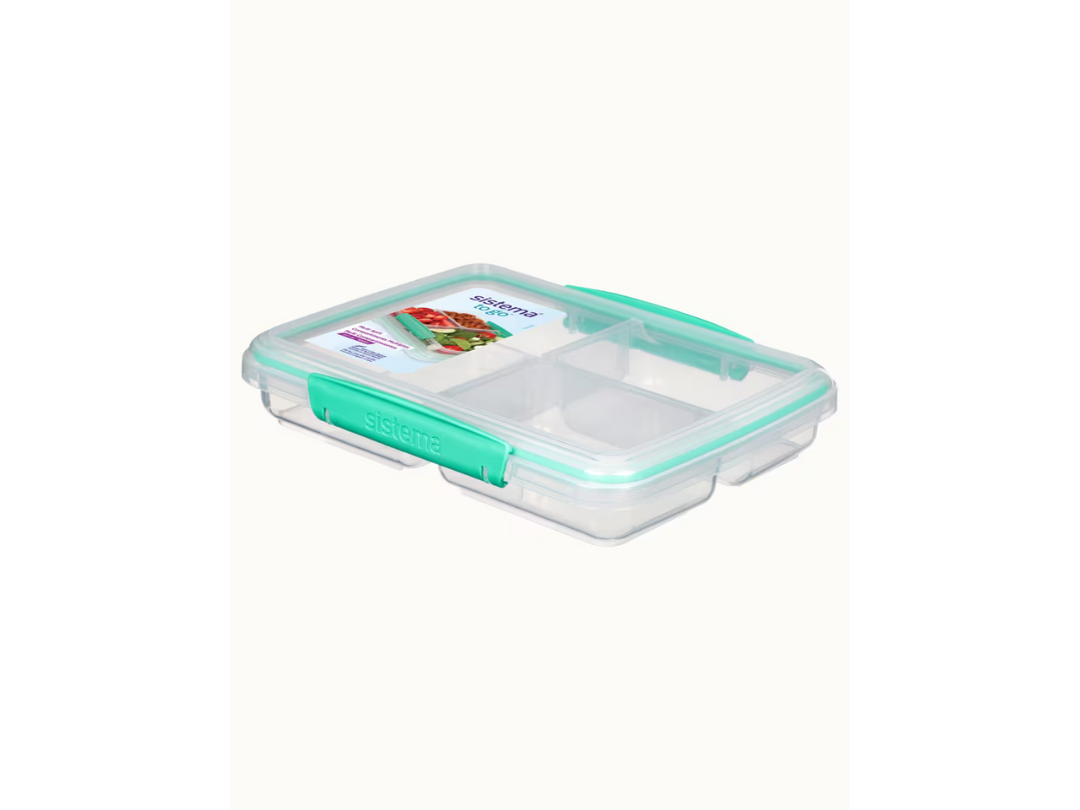 Sistema 820ml Multi Split TO GO™ – 3-Compartment Lunch Box | Qatar Sistema 820ml Multi Split TO GO™ – 3-Compartment Lunch Box | Qatar